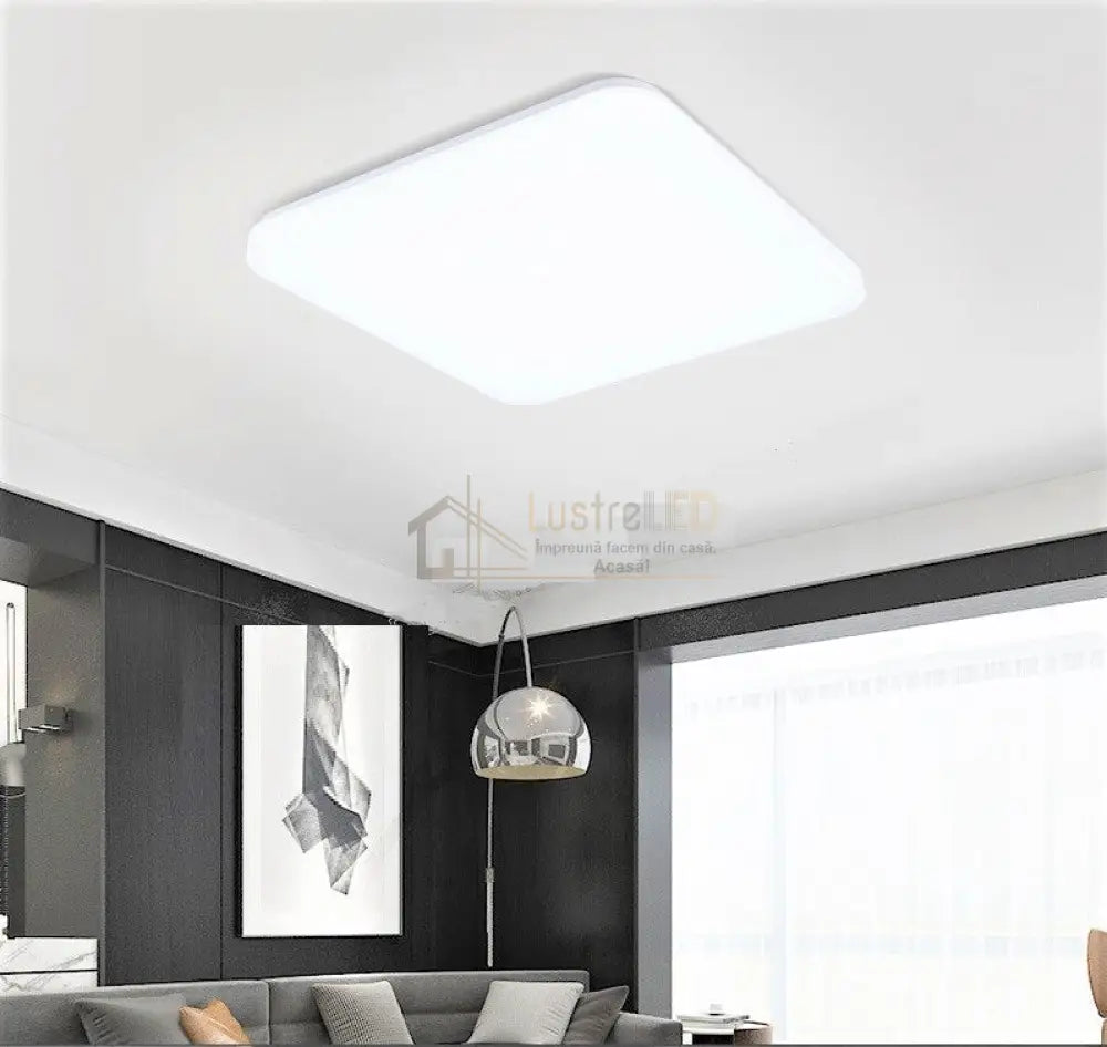 Plafoniera Led 24W Patrata Echivalent 200W C051 Led Ceiling Light