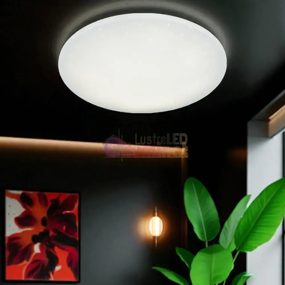 Lustra LED FARA White RGB lustreled.ro