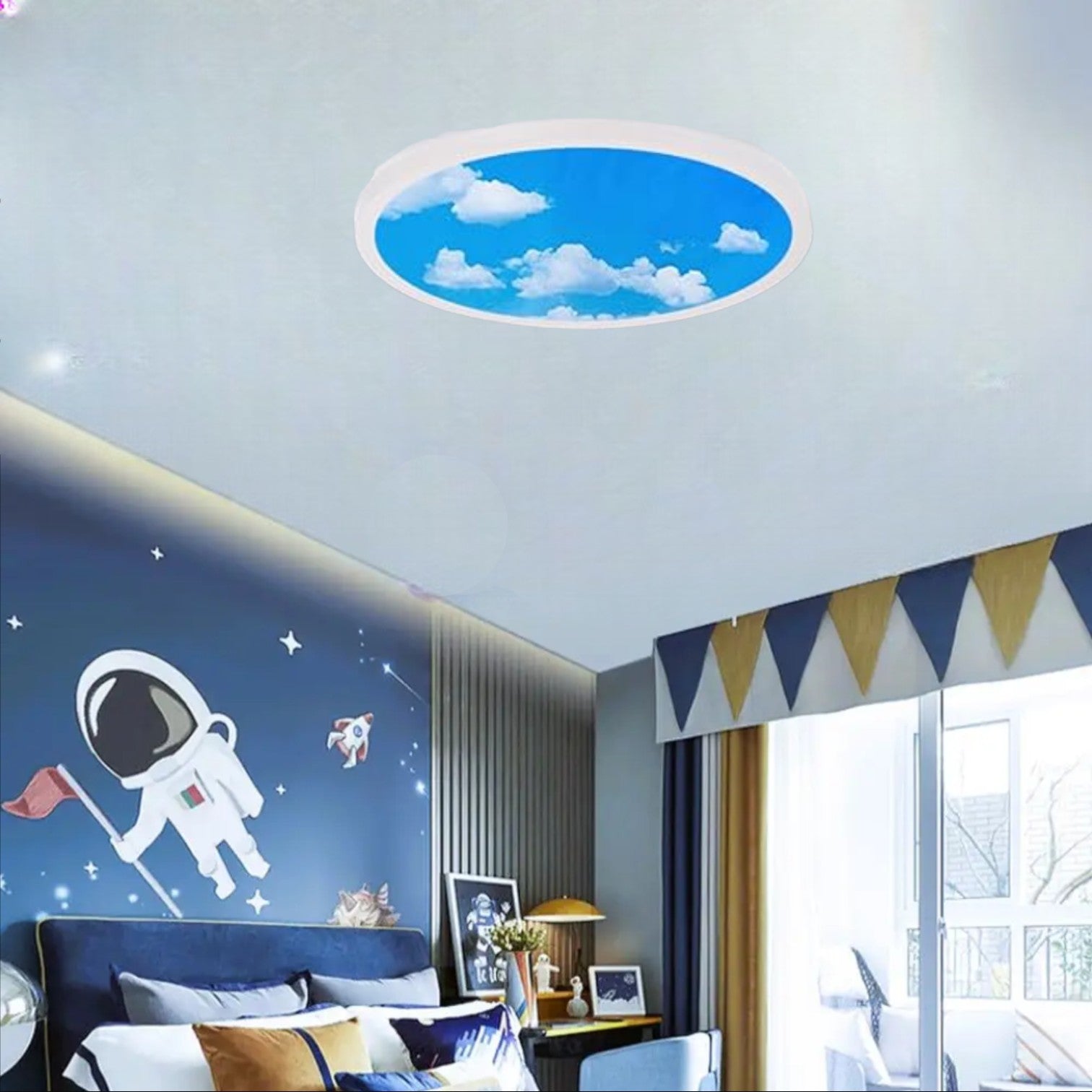 Plafoniera LED Ultra Slim 33W BlueSky Echivalent 250W