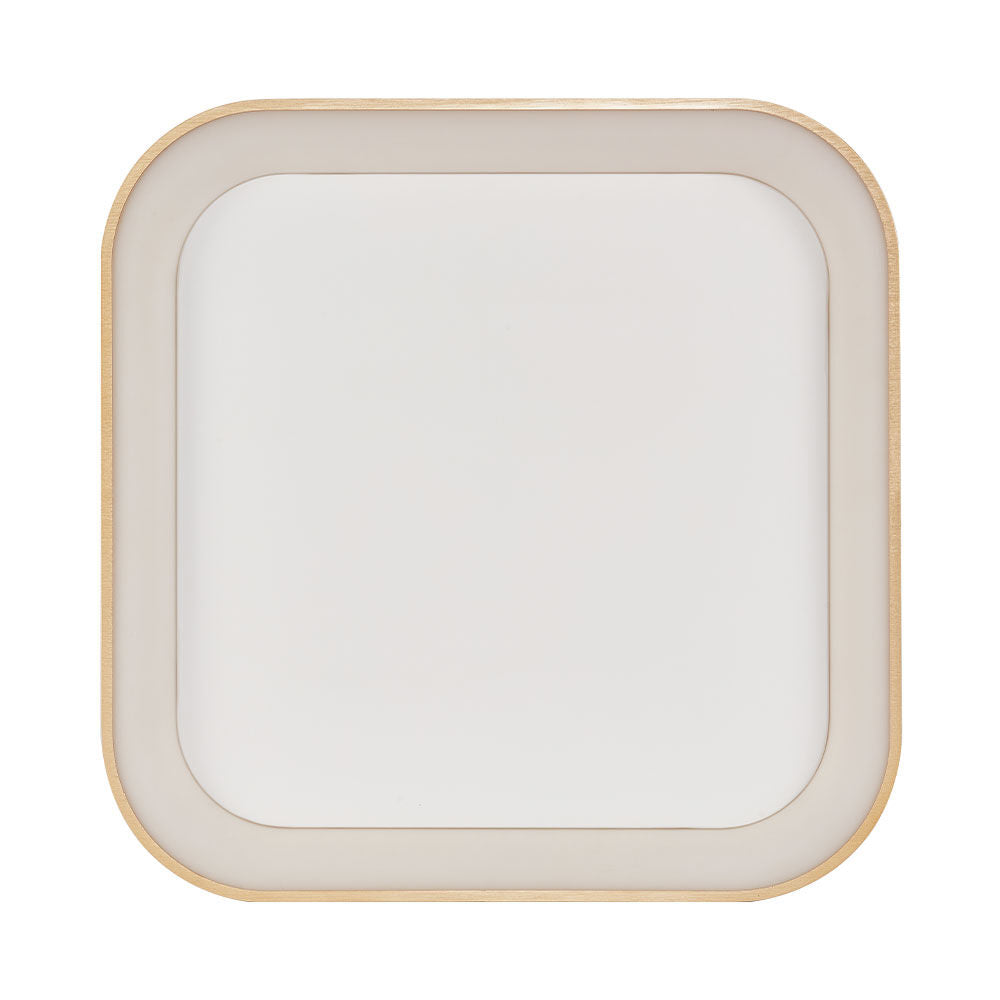 Plafoniera LED 36W 48cm GOLD Square IP20 3 Lumini BH17-00786 48CM / 36W / 3 FUNCTII led ceiling light