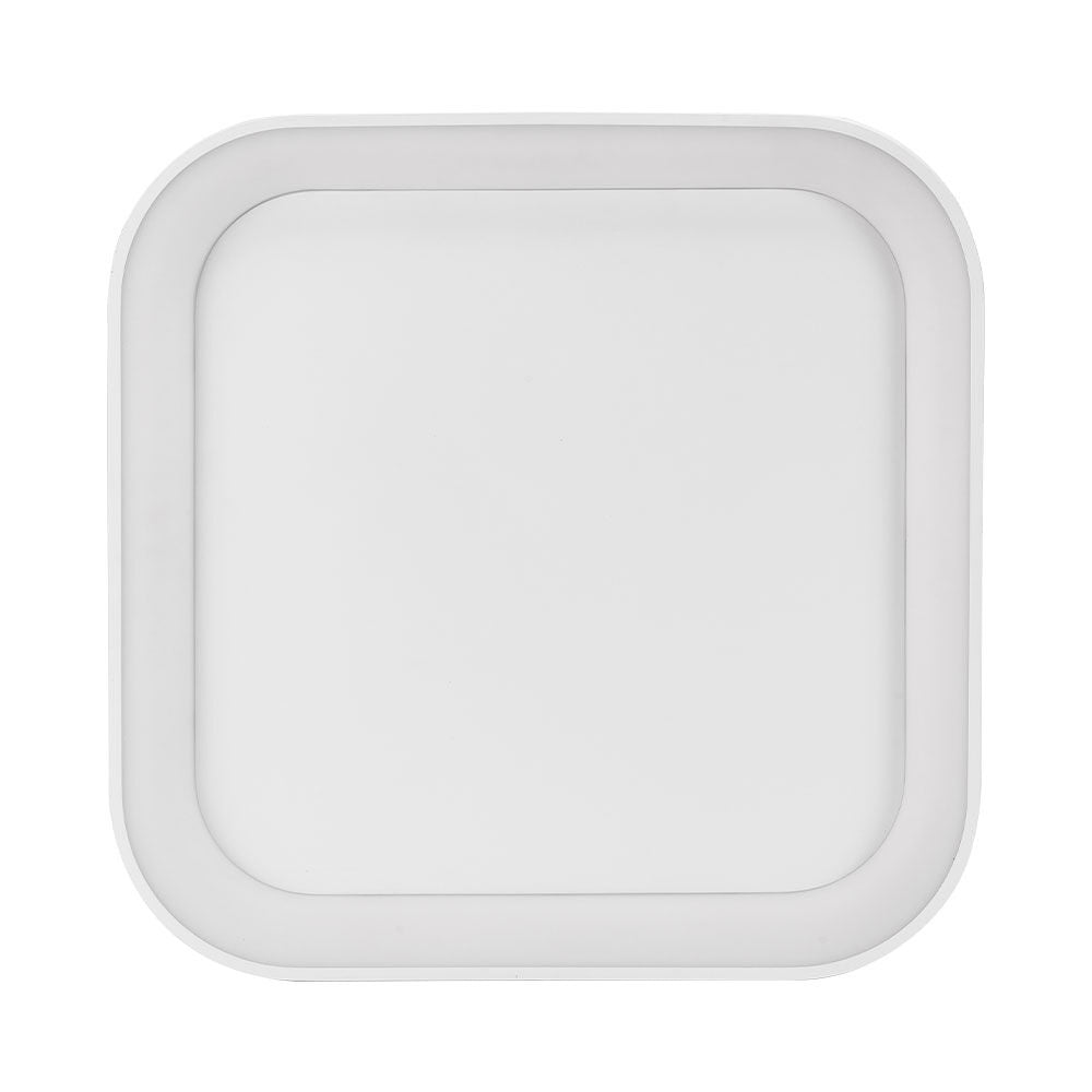 Plafoniera LED 36W 48cm White Square IP20 3 Lumini BH17-00780 48CM / 36W / 3 FUNCTII led ceiling light