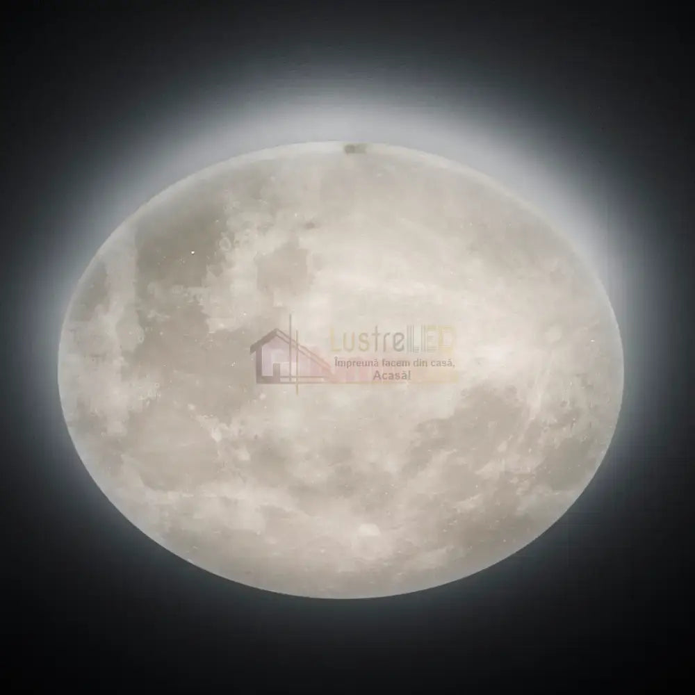 Lustra LED LUNAR White ALBA / 60CM / MINIMALIST DESIGN Lighting Fixtures