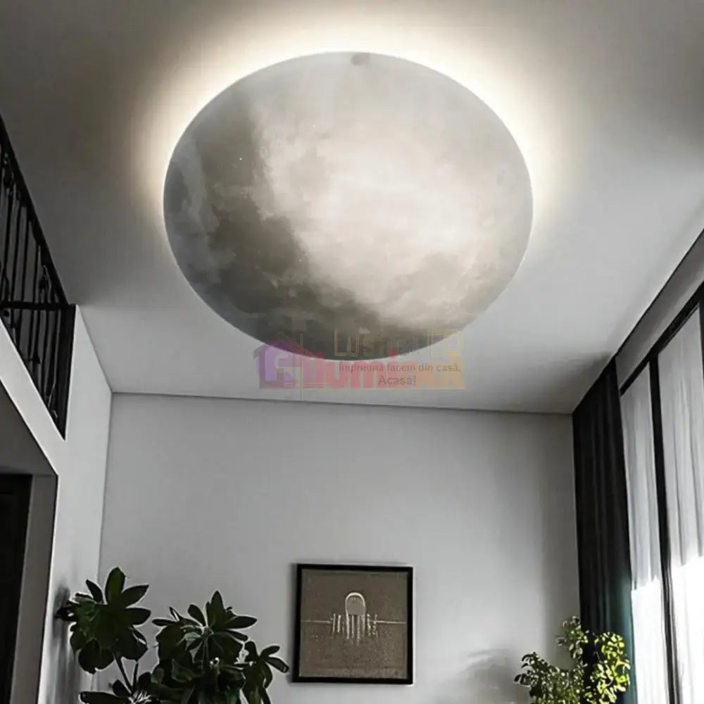 Lustra LED LUNAR White lustreled.ro