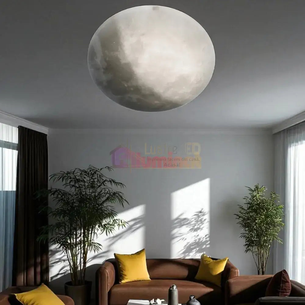 Lustra LED LUNAR White lustreled.ro