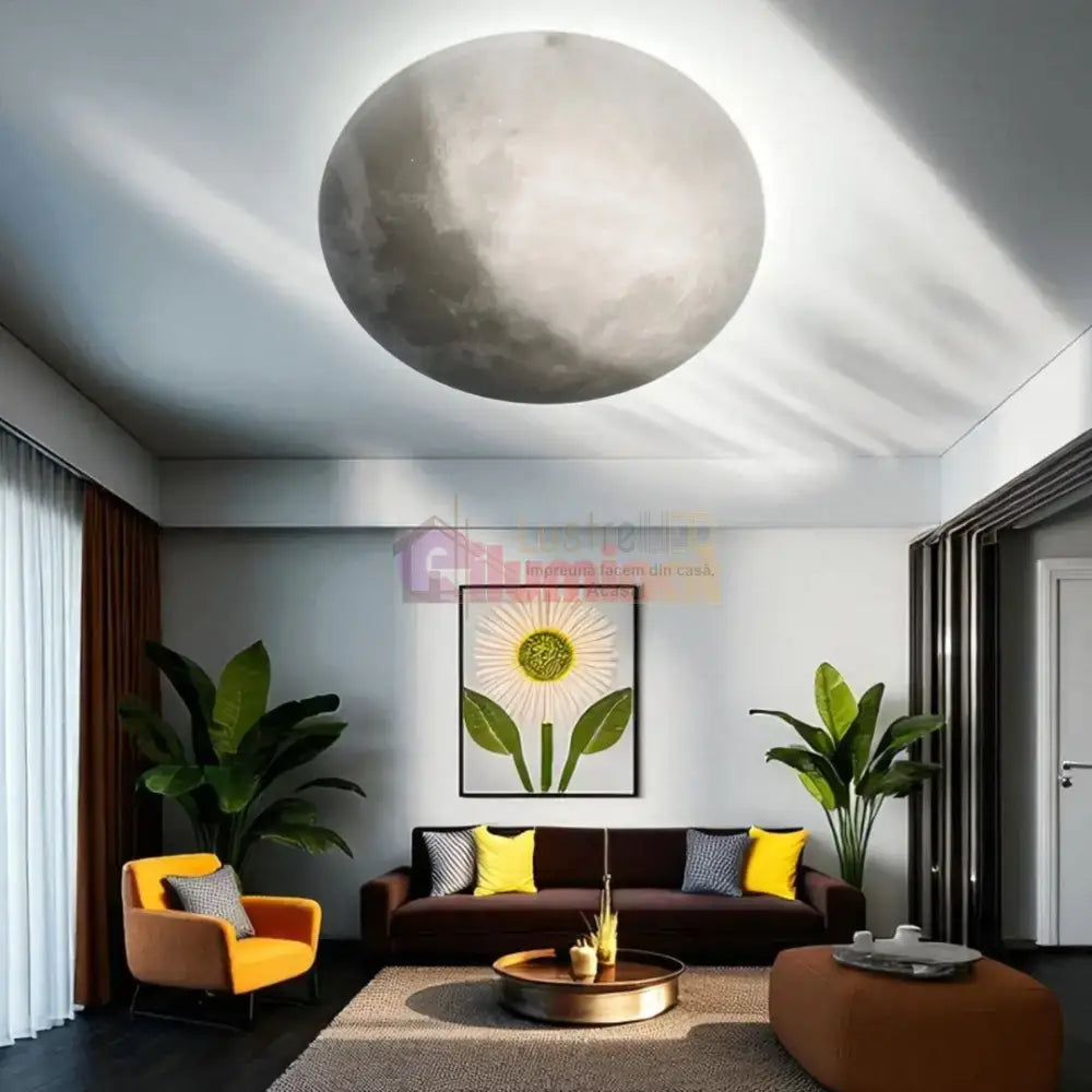 Lustra LED LUNAR White lustreled.ro
