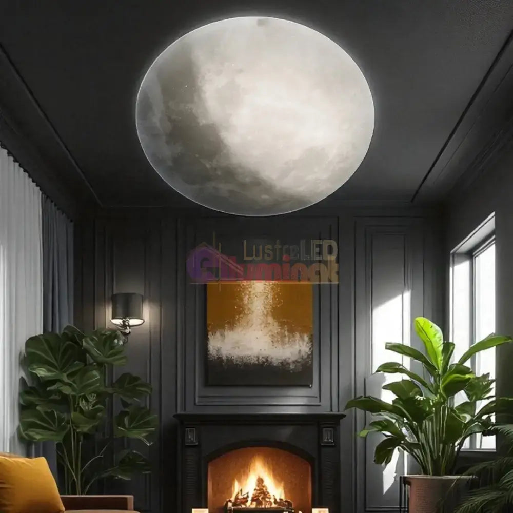Lustra LED LUNAR White lustreled.ro