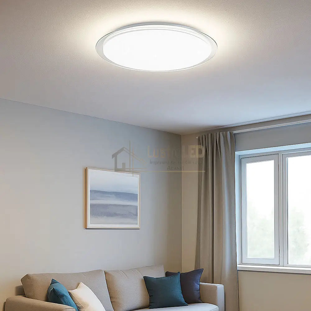 Plafoniera LED 44W ELEA Echivalent 400W 3 Functii lustreled.ro