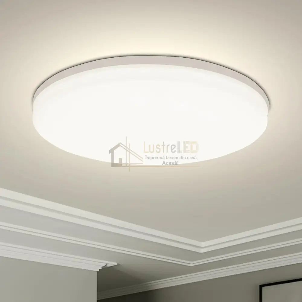 Plafoniera Led 48W Frameless Rotunda Echivalent 400W Led Ceiling Light