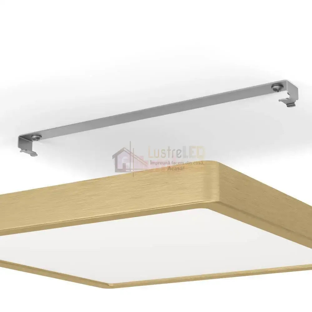 Plafonieră LED Aurie 285mm 3000K Echivalent 250W FUEVA 5 ALB CALD / 20.5W / 28.5CM led ceiling light