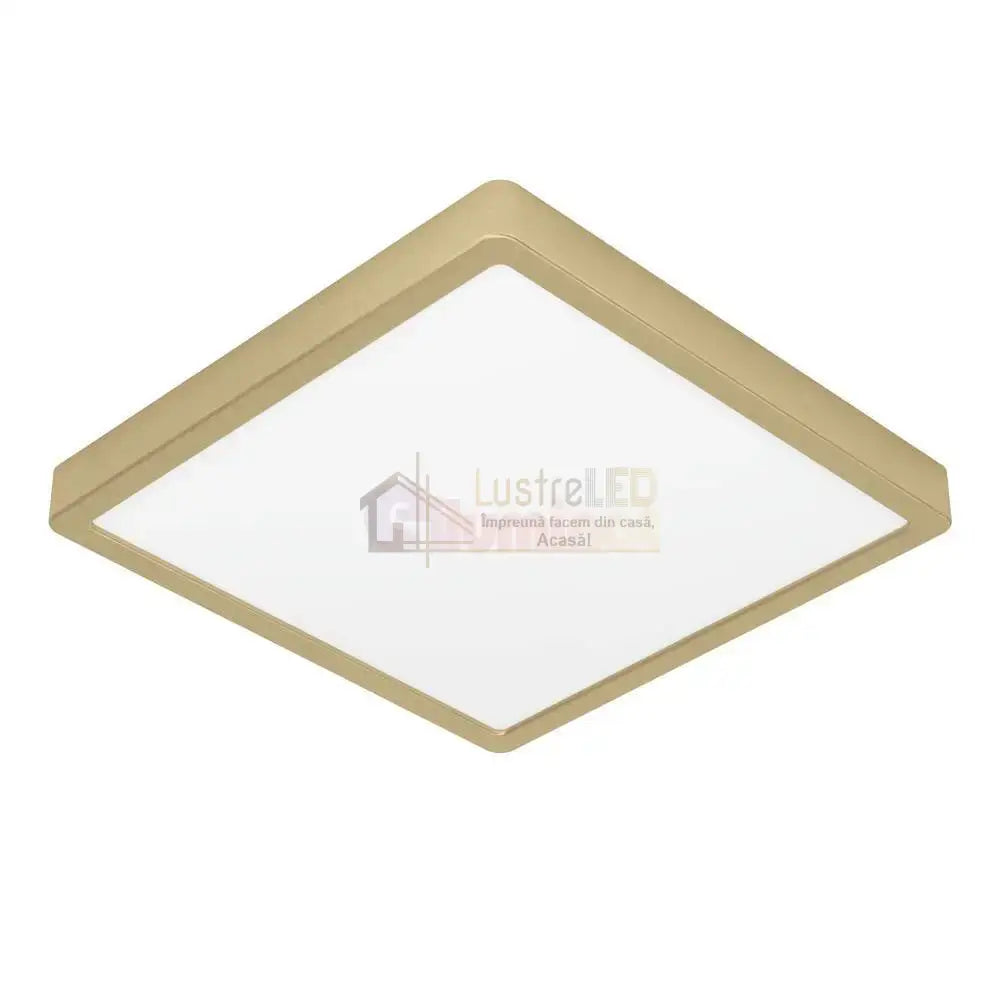 Plafonieră LED Aurie 285mm 3000K Echivalent 250W FUEVA 5 ALB CALD / 20.5W / 28.5CM led ceiling light
