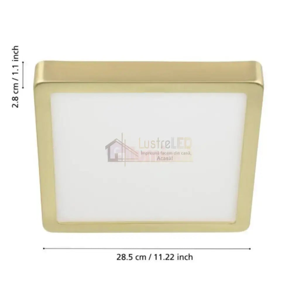Aplică/Plafonieră FUEVA 5 LED 20.5W Auriu PLAFONIERA LED / Lumina calda / 20.5W led ceiling light