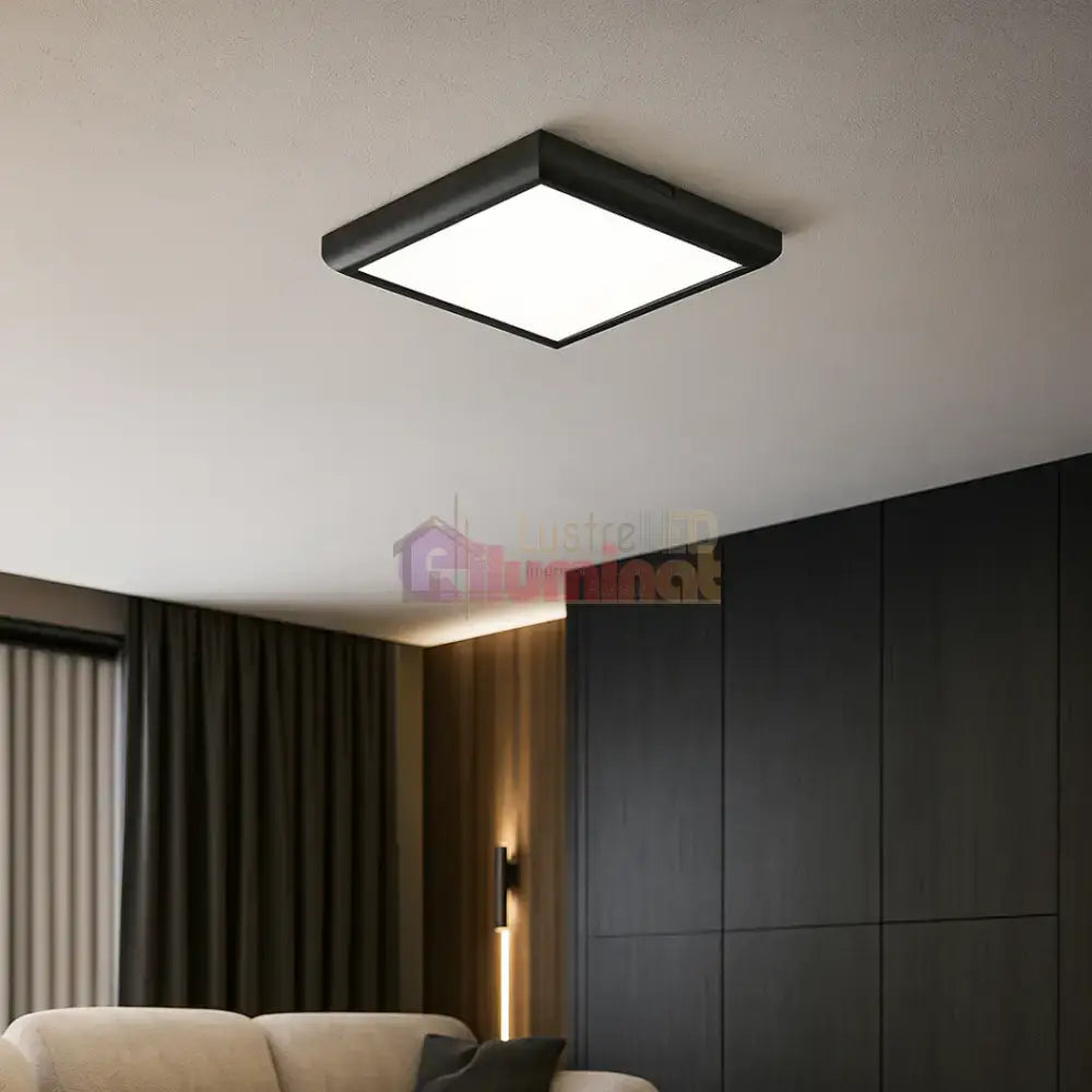 Plafoniera LED Baie 20W Square IP40 3 Lumini Echivalent 200W lustreled.ro