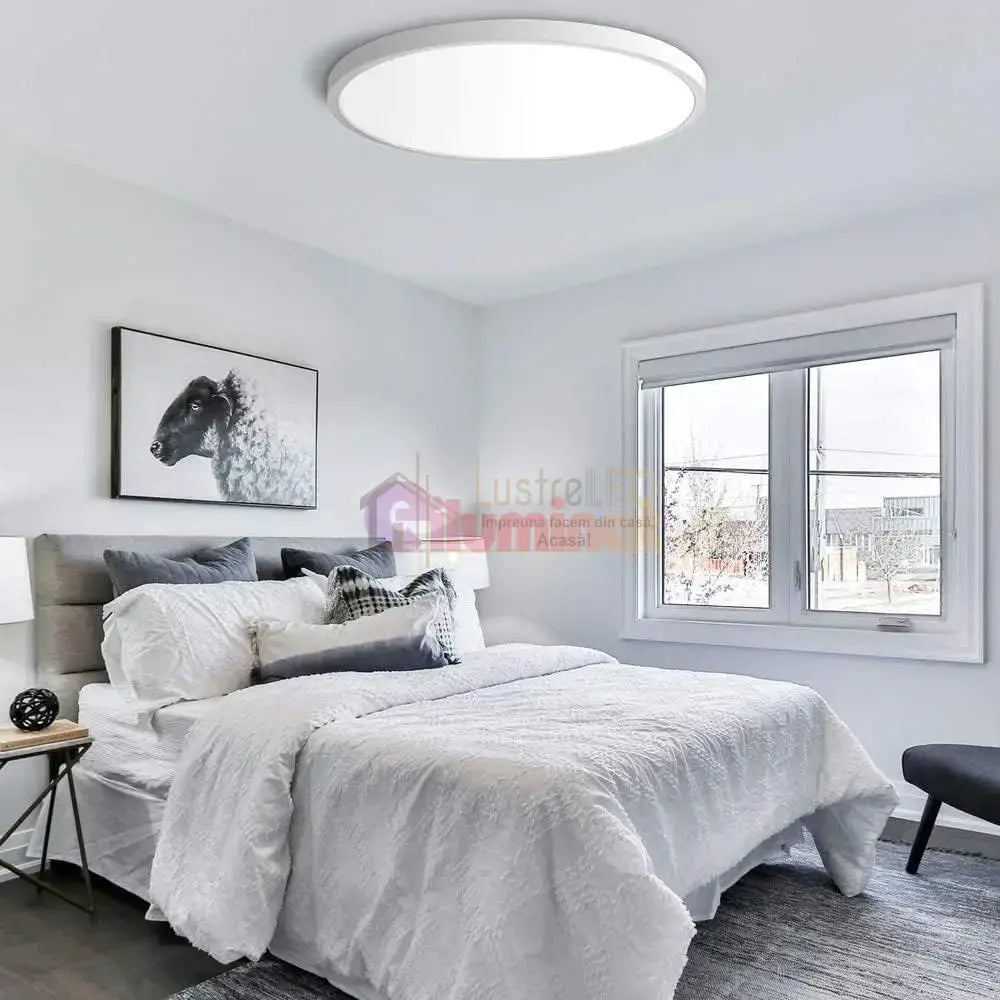 Plafoniera LED Baie 32W 40cm IP40 3 Lumini Echivalent 280W lustreled.ro
