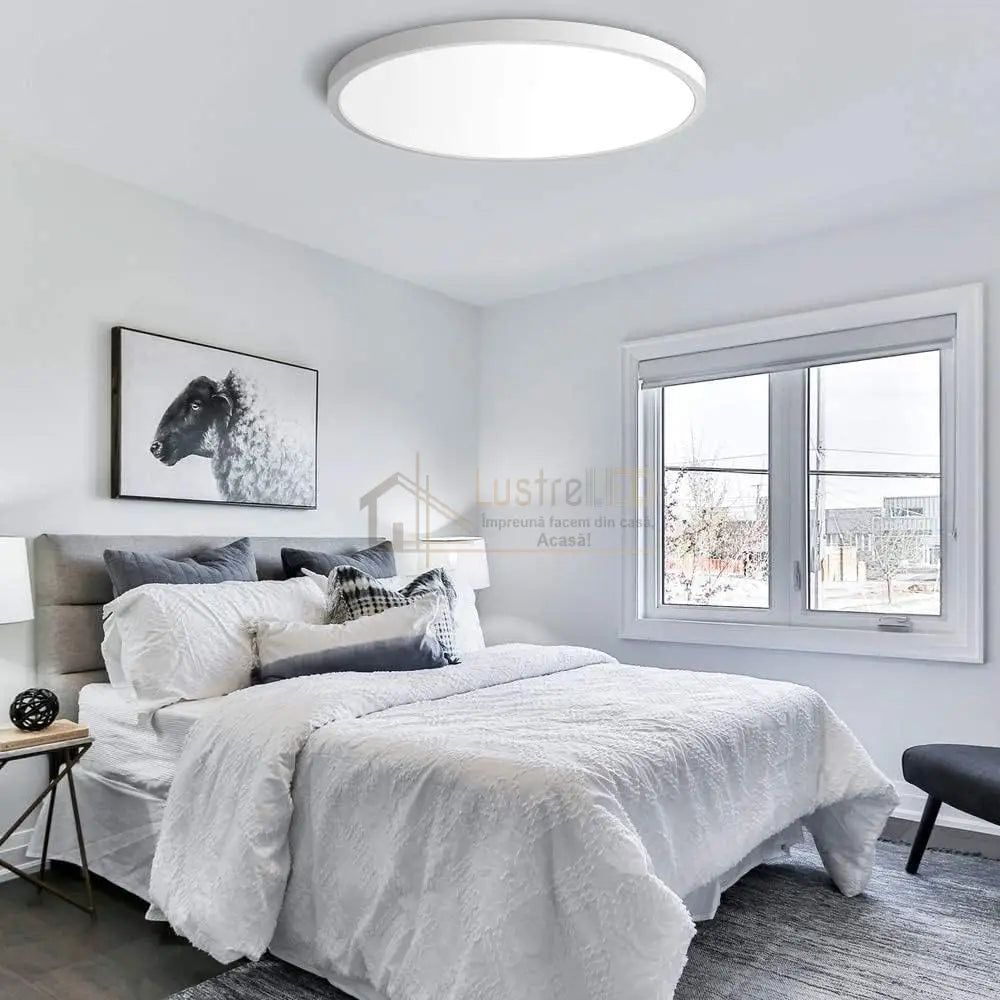 Plafoniera LED Baie 40W 50cm IP40 3 Lumini Echivalent 320W led ceiling light