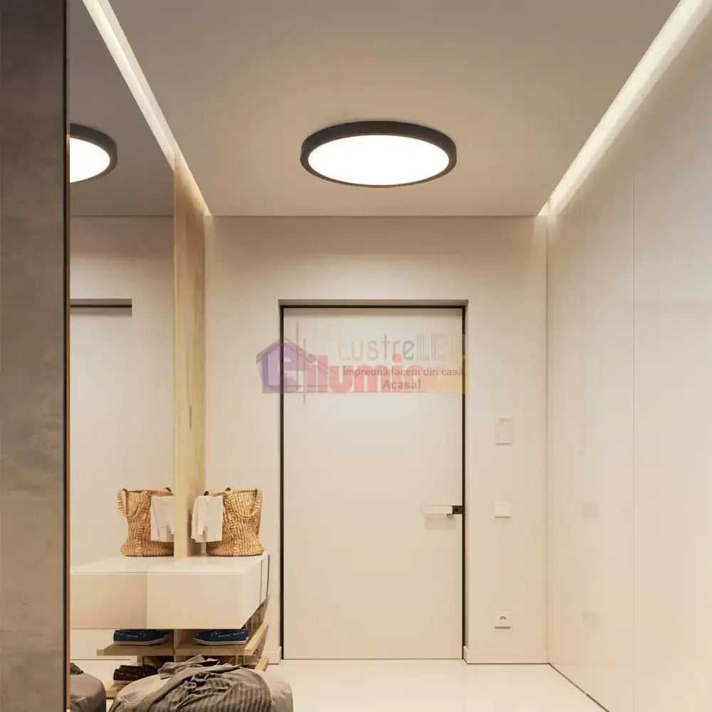 Plafoniera LED Baie 40W 50cm IP40 3 Lumini Echivalent 320W lustreled.ro