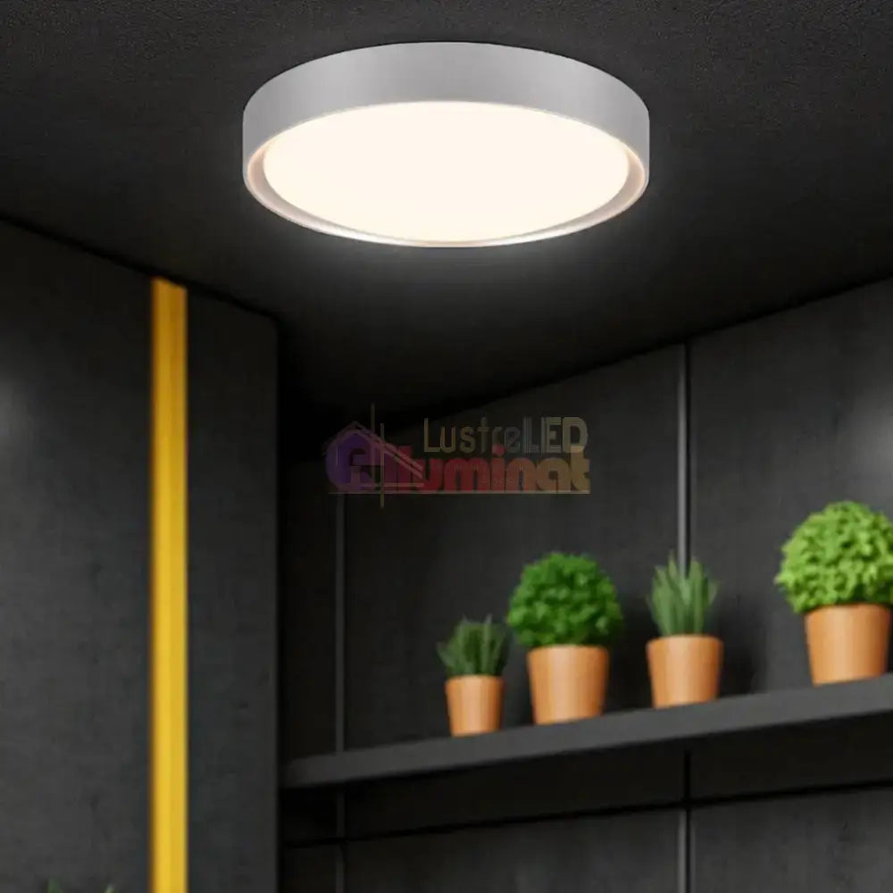 Lustra LED CLARIMO White lustreled.ro