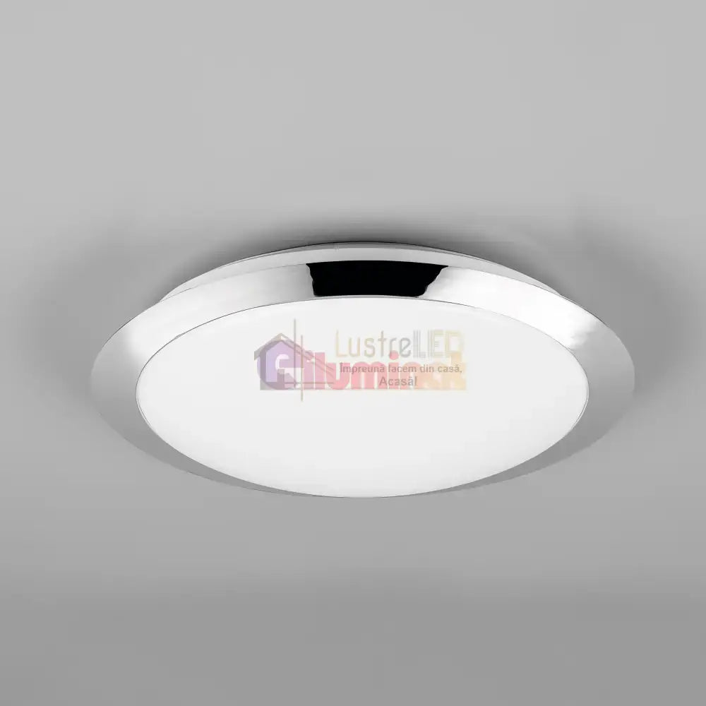 Lustra LED UMBERTO Crom lustreled.ro