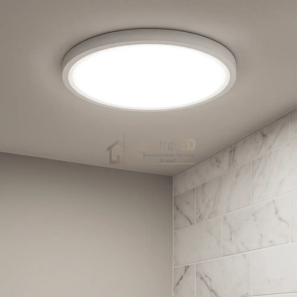 Plafoniera LED Baie Zetta 20W 23cm IP40 3 Lumini White Echivalent 160W led ceiling light