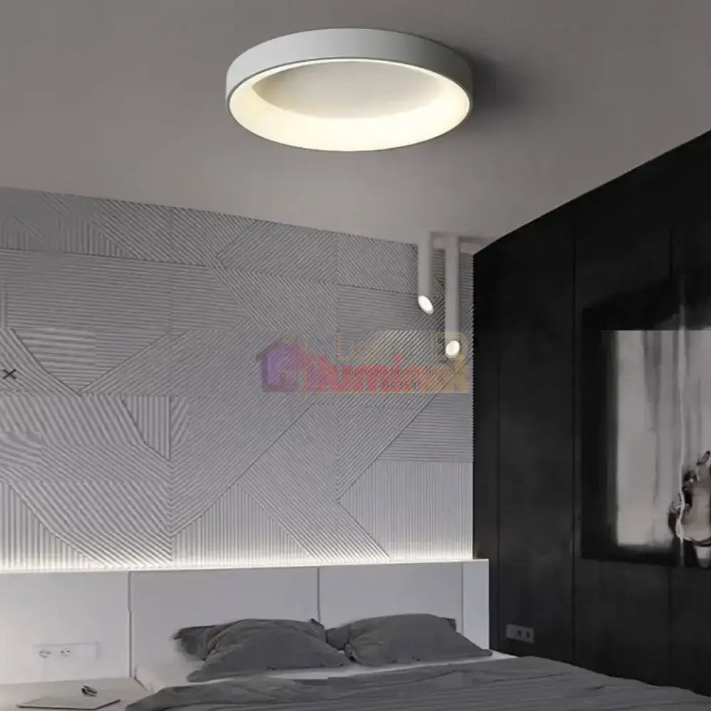Lustra LED GIRONA White, 3 Lumini din buton, Echivalent 400W lustreled.ro