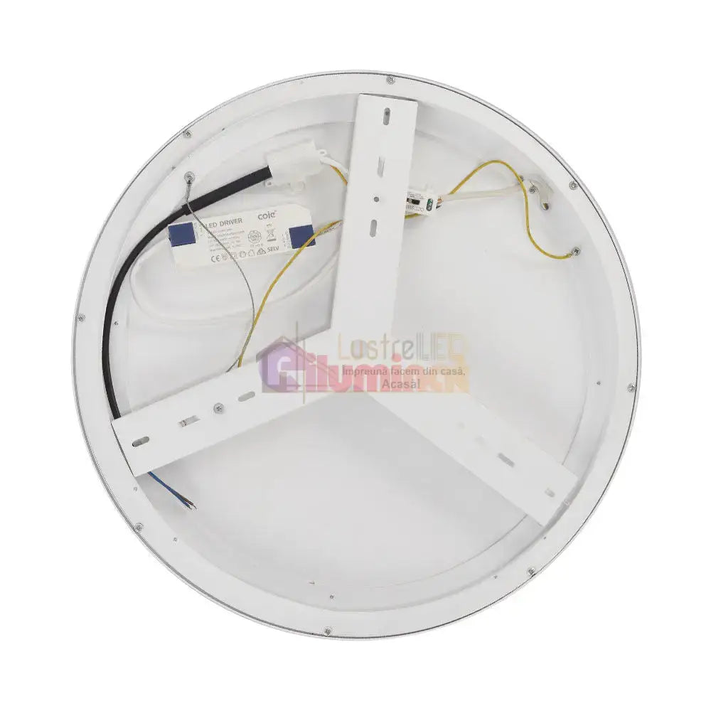 Lustra LED GIRONA White, 3 Lumini din buton, Echivalent 400W lustreled.ro