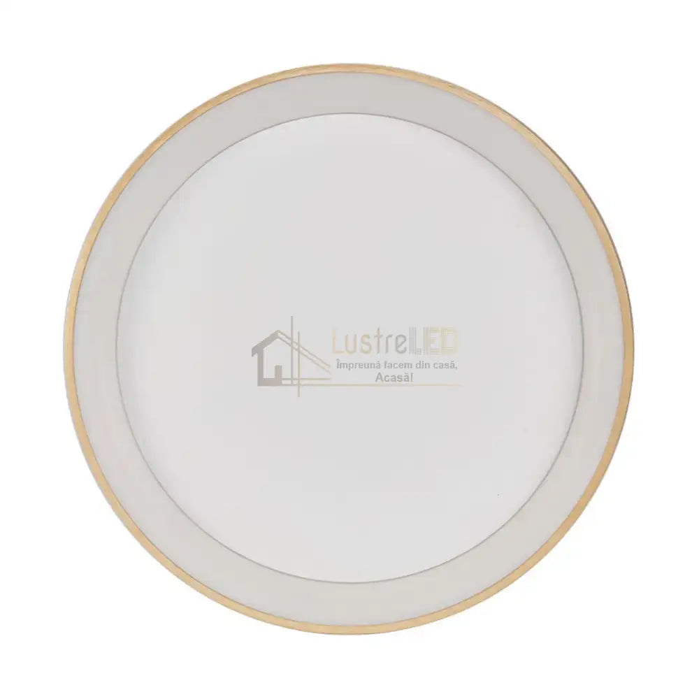 Lustra LED Aplicata GOLD BELLA 36W 3IN1 lustreled.ro