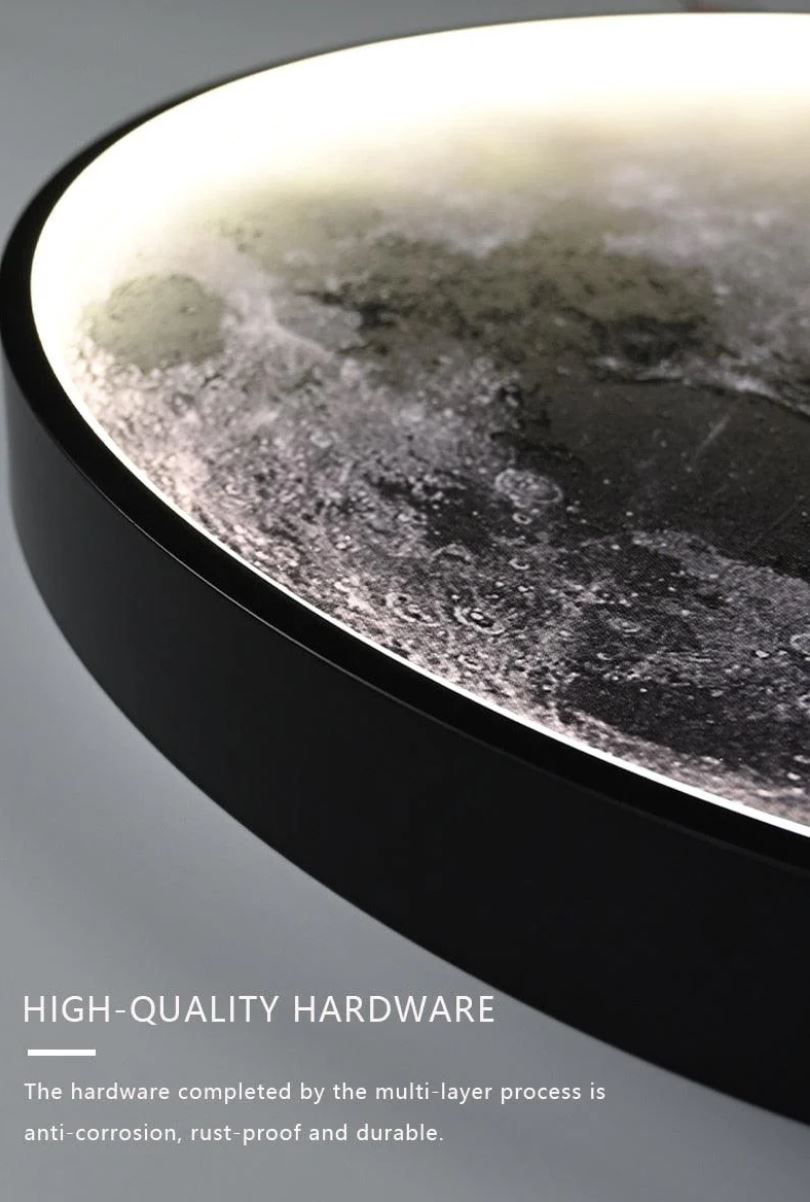 Plafoniera LED 33cm Dark MOON Echivalent 150W