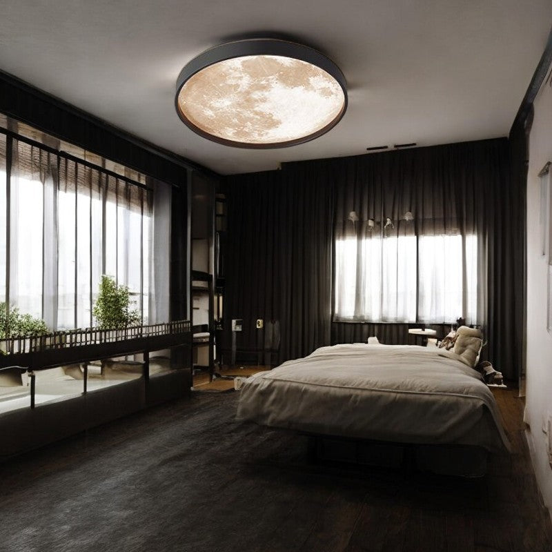 Plafoniera LED Dark MOON Echivalent 300W cu Telecomanda