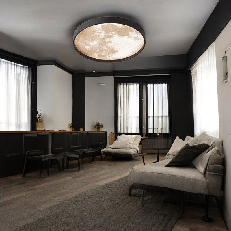 Plafoniera LED 33cm Dark MOON Echivalent 150W