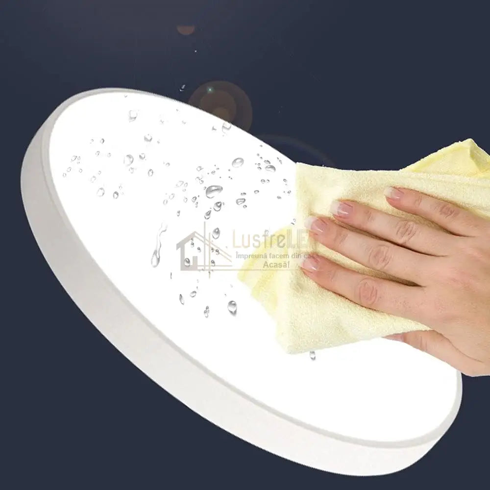 Plafoniera LED Rotunda 50cm IP44 ULTRA-THIN Echivalent 600W ALBA / ALB RECE / 60W led ceiling light