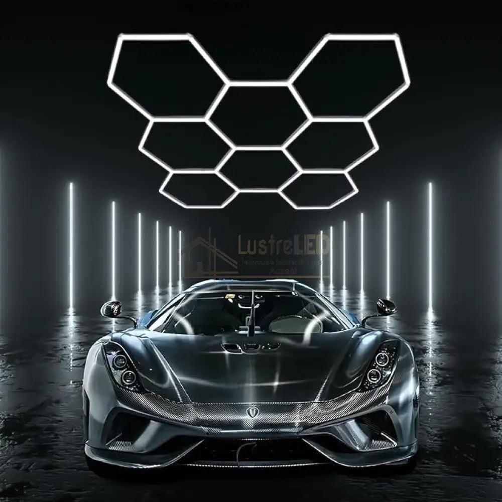 Plafoniera Led Tip Hexagon 236X246Cm 350W Echivalent 3200W Honeycomb Light