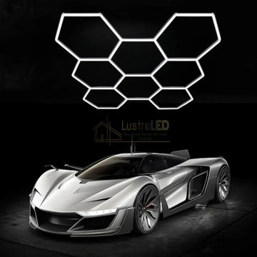 Plafoniera LED Tip Hexagon 236x246CM 350W Echivalent 3200W