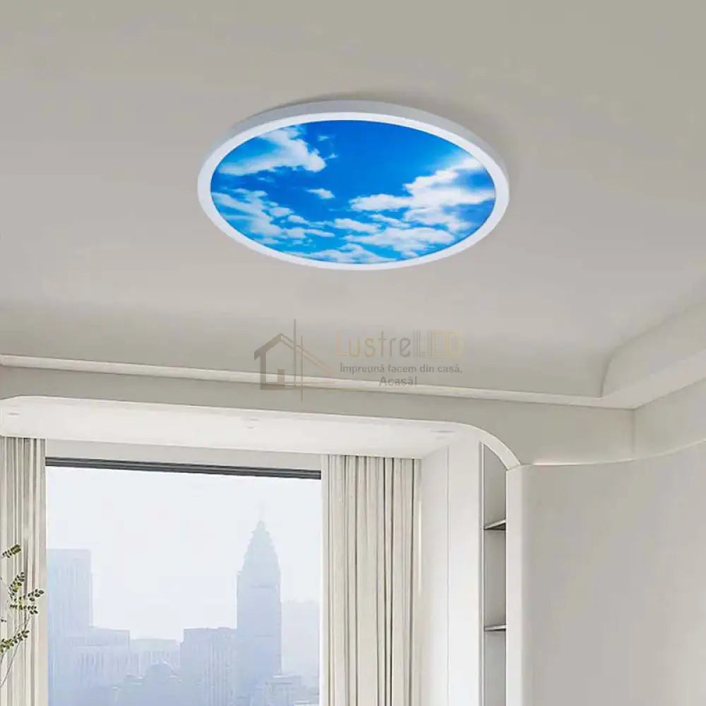 Plafoniera Led Ultra Slim 33W Bluesky Echivalent 250W Led Ceiling Light