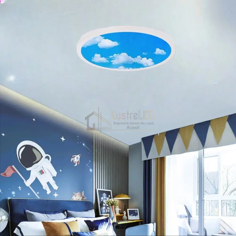 Plafoniera Led Ultra Slim 33W Bluesky Echivalent 250W Led Ceiling Light