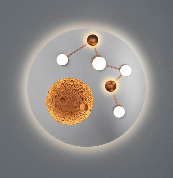 Lustra LED 42W Zodiac Chrome Premium 5100Lumeni