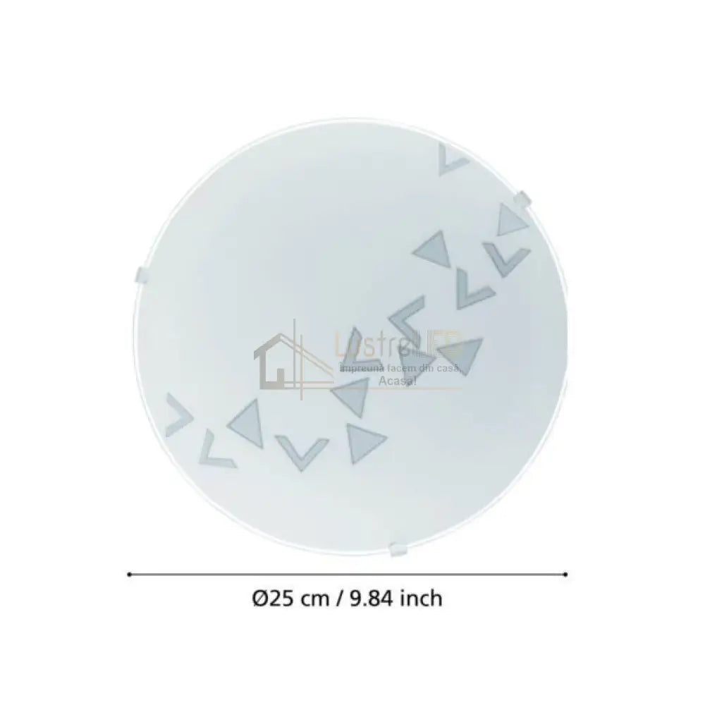 Plafoniera MARS White Rotunda 25CM APLICA PERETE / TAVAN / 25CM led ceiling light