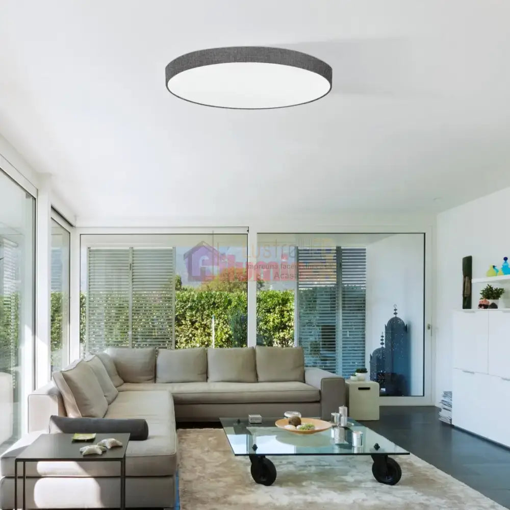 Plafoniera PASTERI Grey Rotunda 76CM APLICA PERETE / TAVAN / 76CM led ceiling light