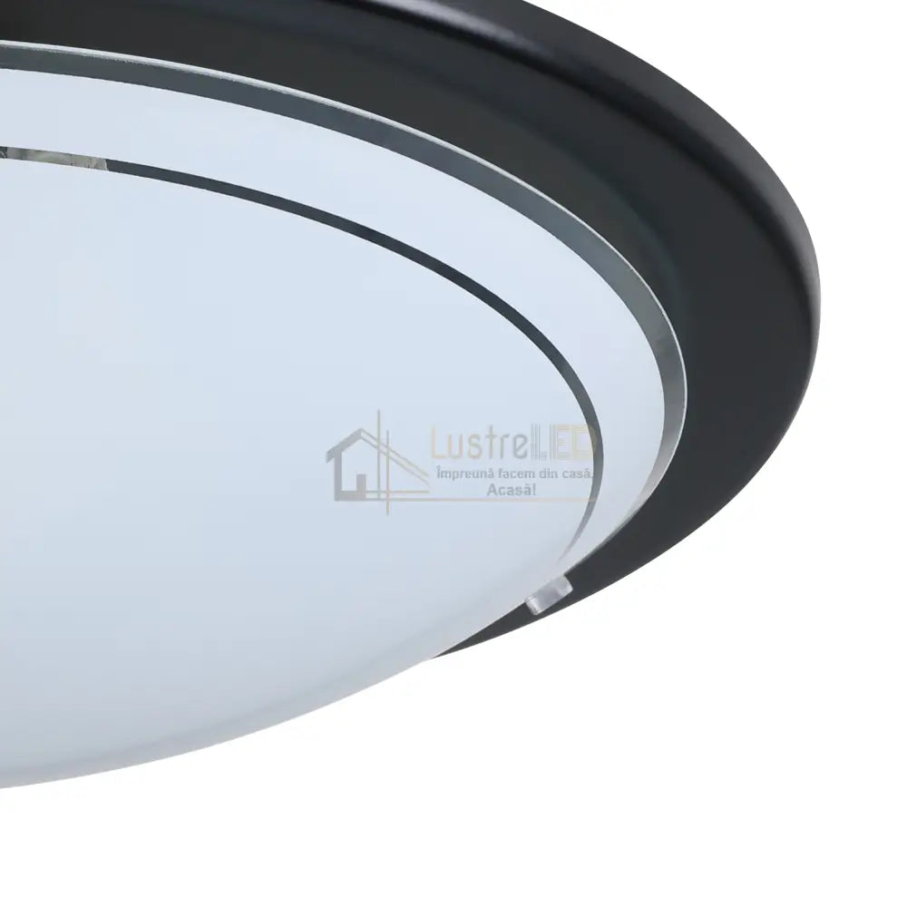 Plafoniera PLANET 1 Black Rotunda 29CM APLICA PERETE / TAVAN / 29CM led ceiling light