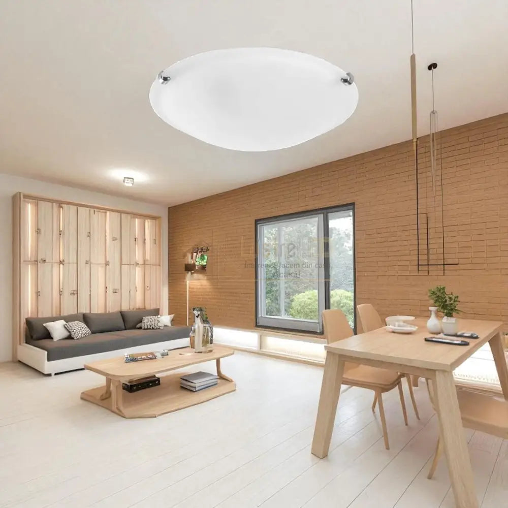 Plafoniera SALOME Silver Rotunda 40CM APLICA PERETE / TAVAN / 40CM led ceiling light