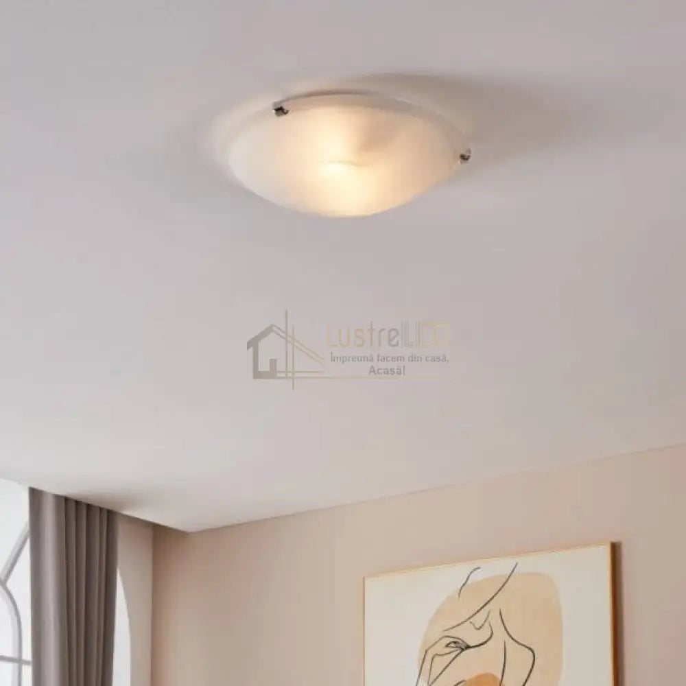 Plafoniera SALOME Silver Rotunda 40CM APLICA PERETE / TAVAN / 40CM led ceiling light