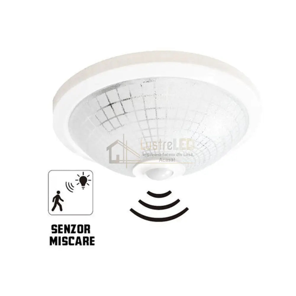 Plafoniera Senzor Miscare 2Xe27