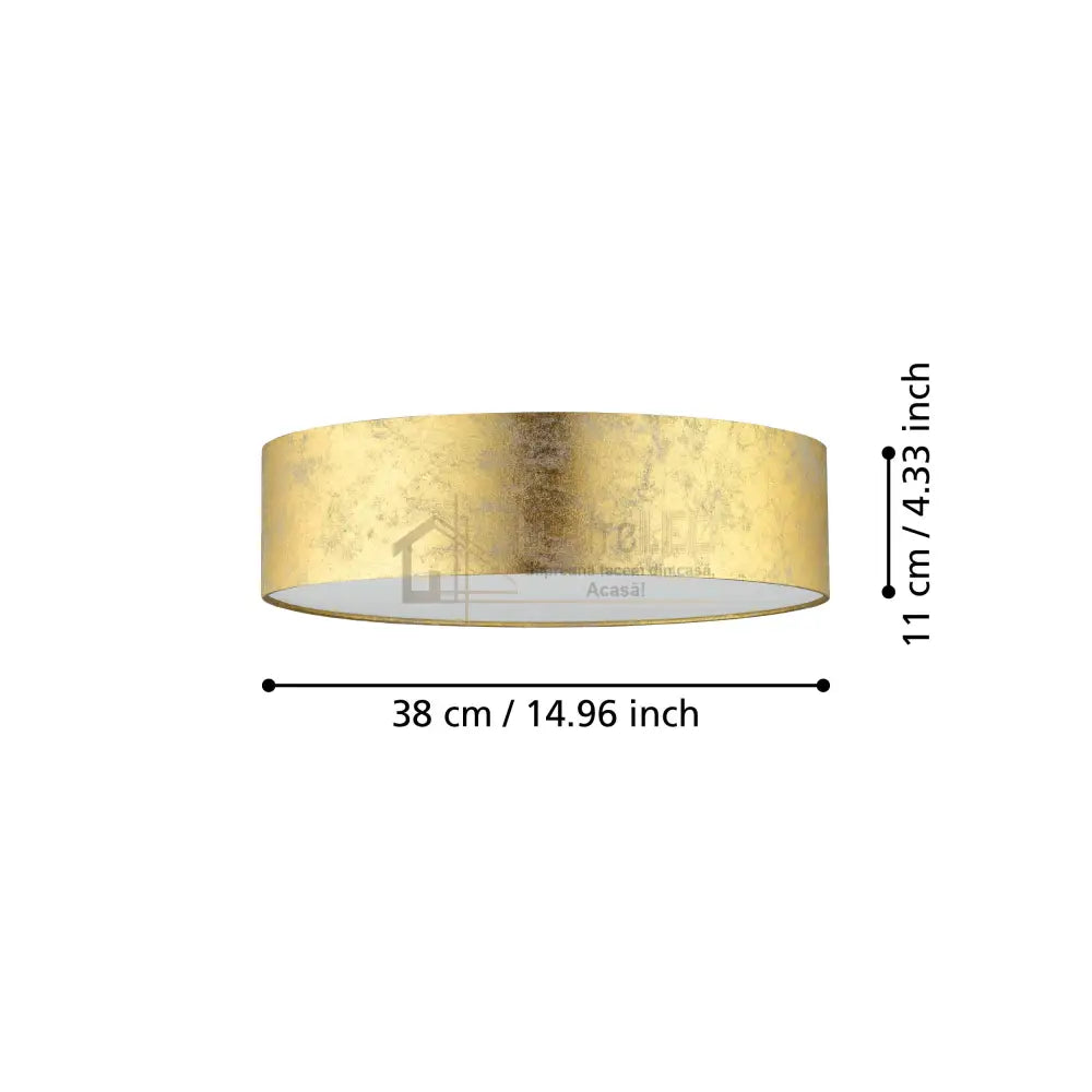 Plafoniera VISERBELLA Gold Rotunda 38CM APLICA PERETE / TAVAN / 38CM led ceiling light