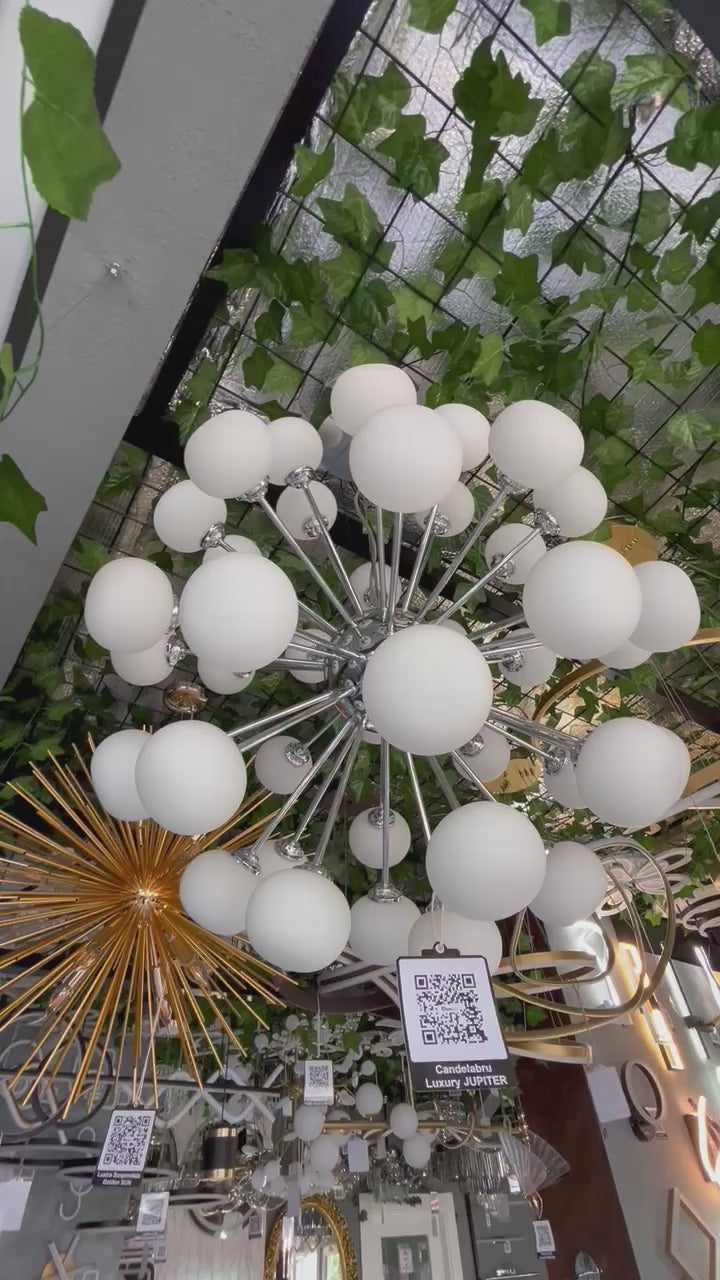 Încarcă videoclipul: Candelabru Luxury JUPITER