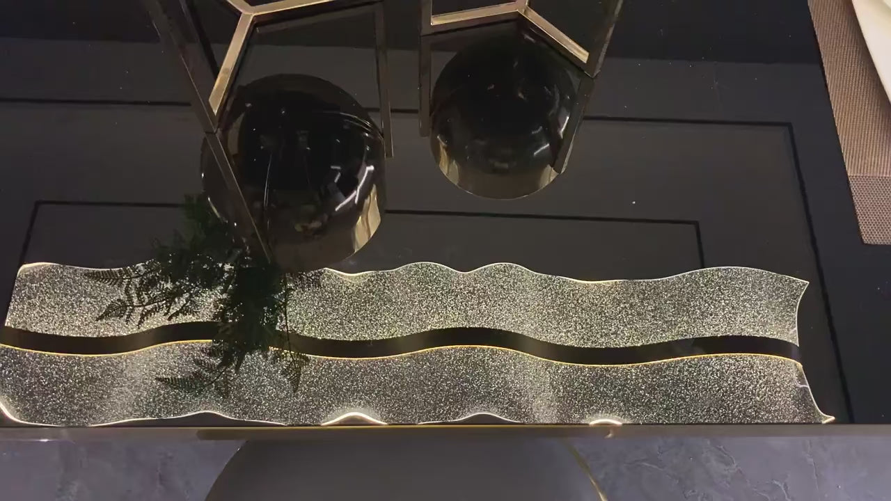 Încarcă videoclipul: Lustra LED 60W Suspendata LUXURY TOUCH