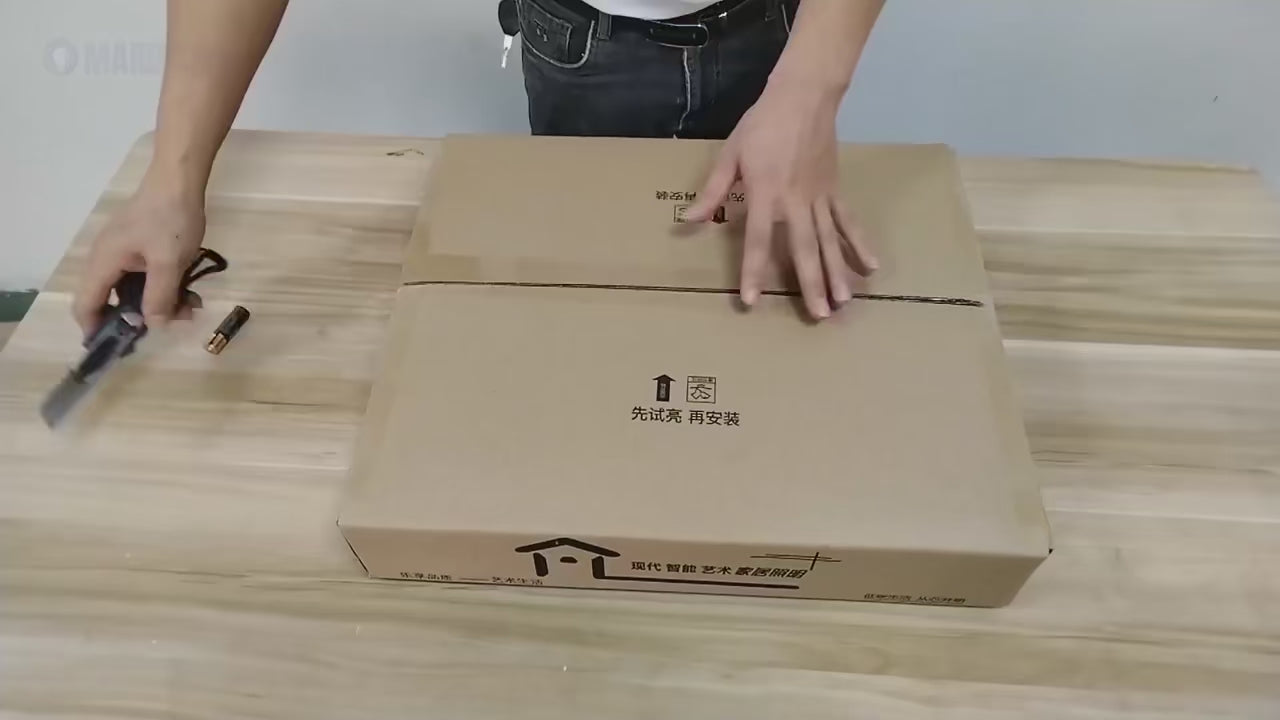 Încarcă videoclipul: Aplica LED cu CEAS 18W Nordic Style Clockwork