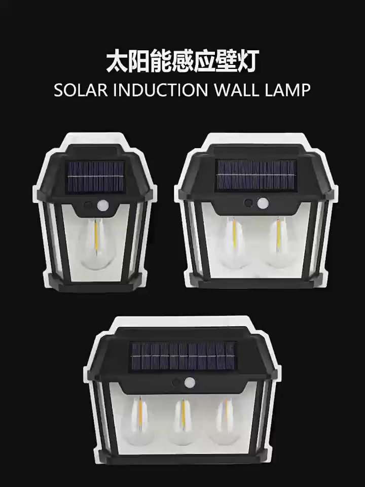 Încarcă videoclipul: Felinar LED Exterior Solar Senzor 2W