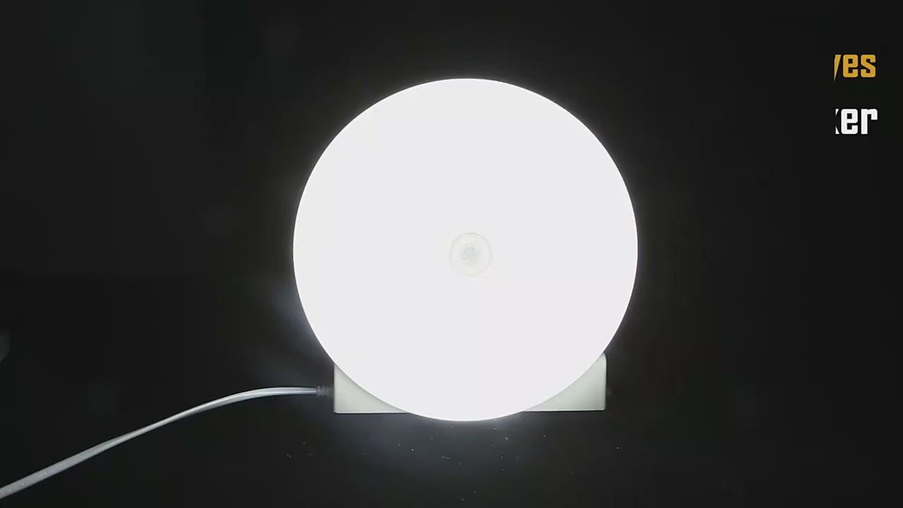 Încarcă videoclipul: Plafoniera LED 18W Senzor Miscare Echivalent 180W Frameless