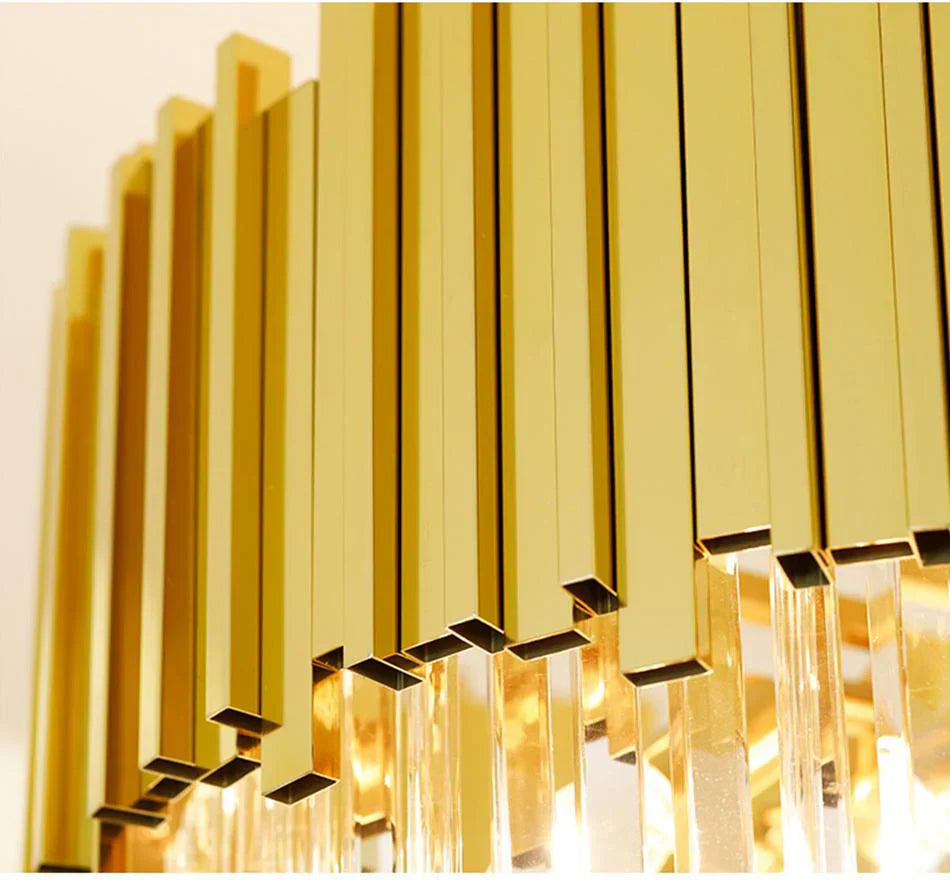 Candelabru Cristal GLORY GOLDEN LUXURY 180cm