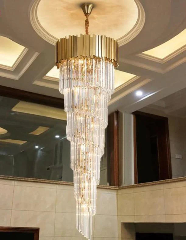 Candelabru Cristal GLORY GOLDEN LUXURY 180cm