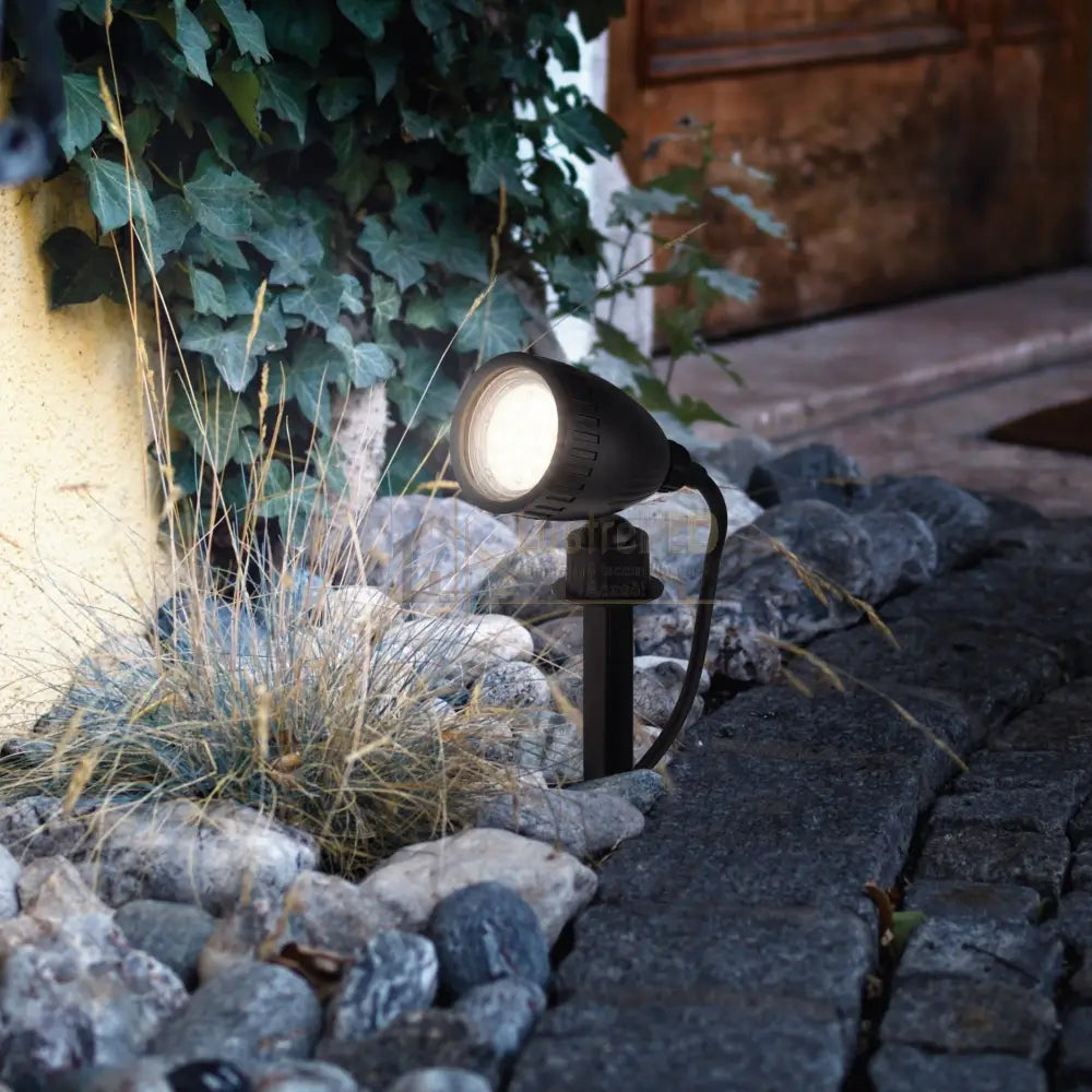 Proiector Ornamental De Gradina NEMA 1 Black 18CM STALP ORNAMENTAL GARDEN POLE