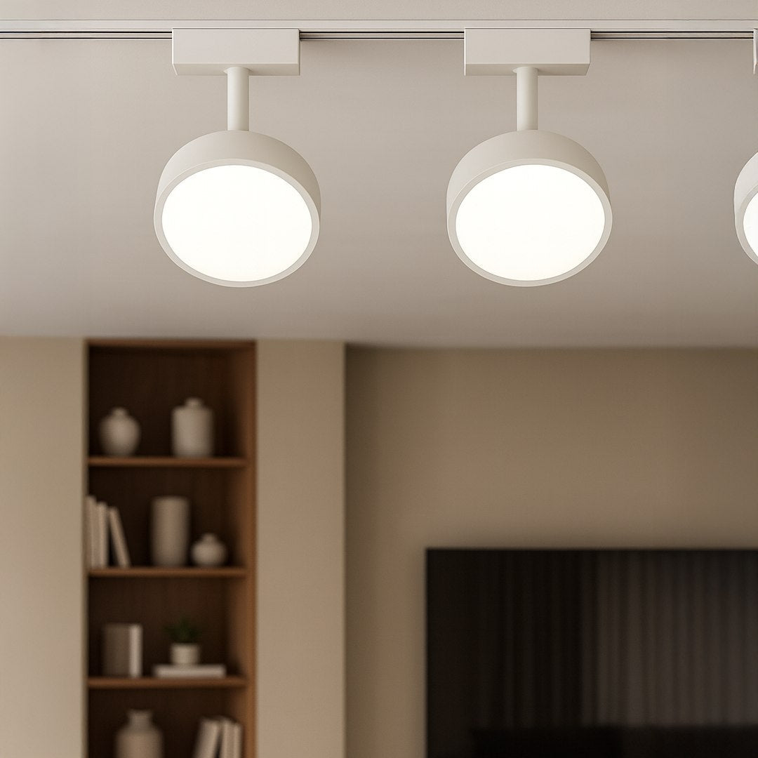 Spot LED Magnetic Rotund Premium Hyper White 9W | ⌀9.5CM | 24V | 3 Tipuri de Lumina